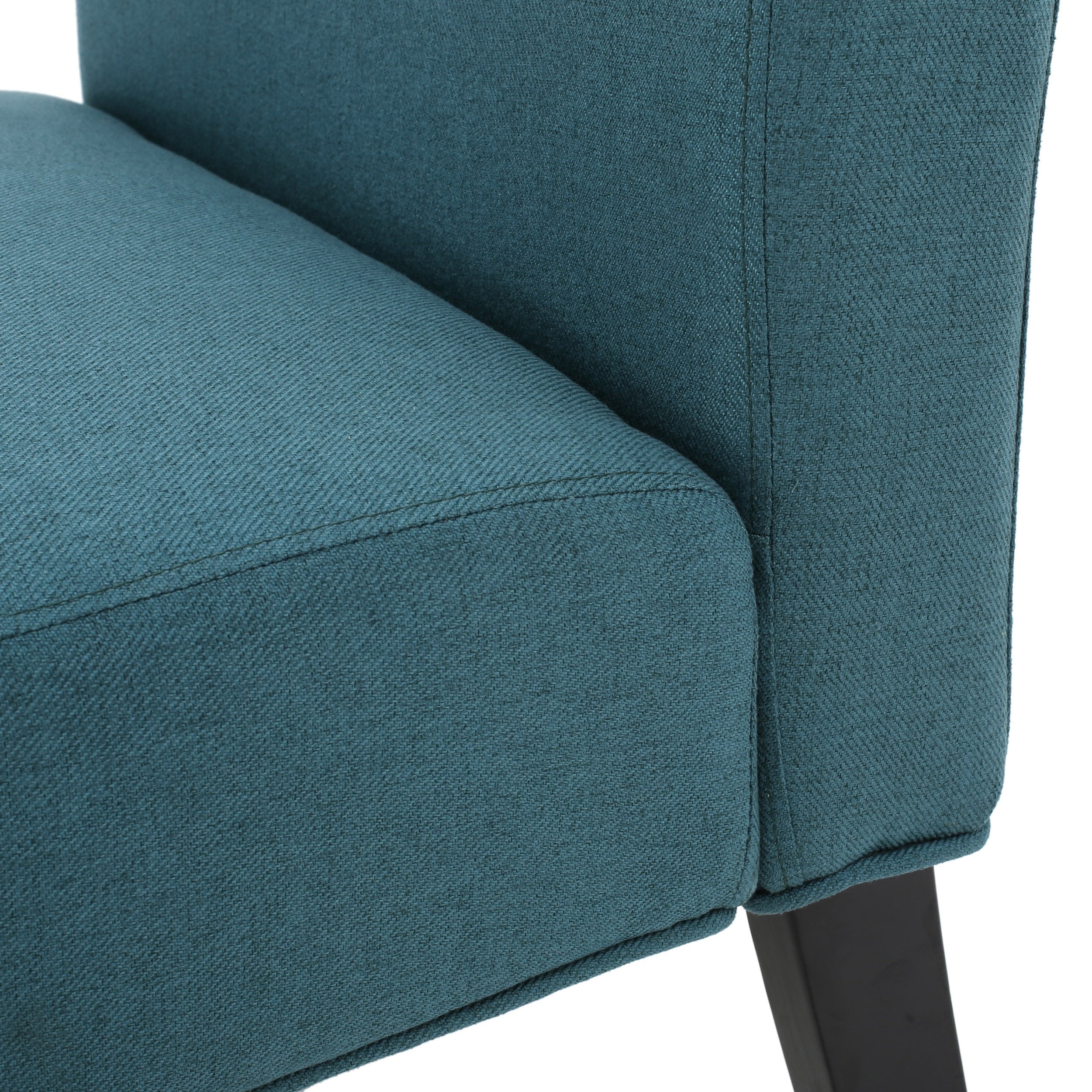 Kendal Contemporary Fabric Slipper Accent Chair