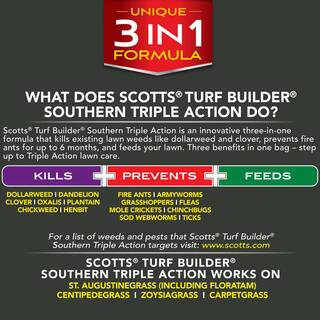 Scotts Turf Builder UltraFeed and Turf Builder Southern Triple Action Fertilizer Bundle VB02152