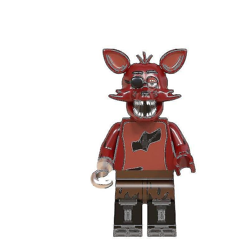 Marske Midnight Bear Series Pirate Fox Chika Assembled Building Blocks Minifigures Enlightenment Chi