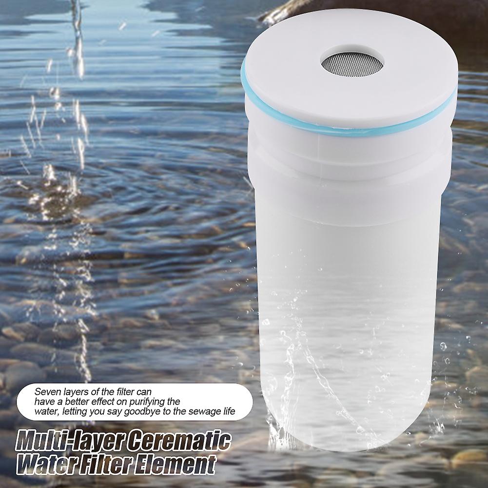 Multi layer Ceramic Water Filter Element Household Kitchen Washable Purifier Ceramics Cartridge