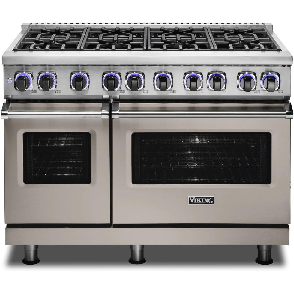 Viking 48-inch Freestanding Dual-Fuel Range with Elevation Burners CVDR7482-8BPGLP