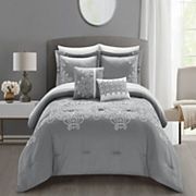 Chic Home Gigi Comforter Set with Coordinating Pillows