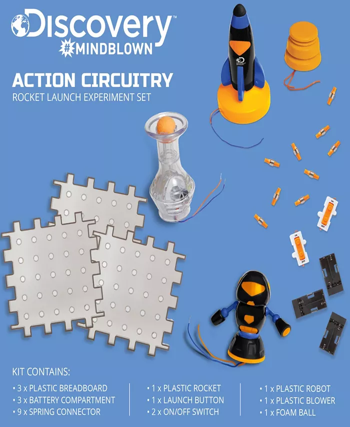 Discovery #MINDBLOWN Toy Circuitry Action Experiment Set Small