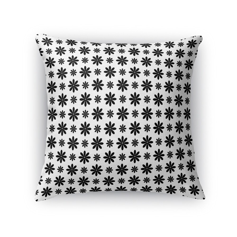 FLOWER SHOWER WHITE Accent Pillow By Kavka Designs