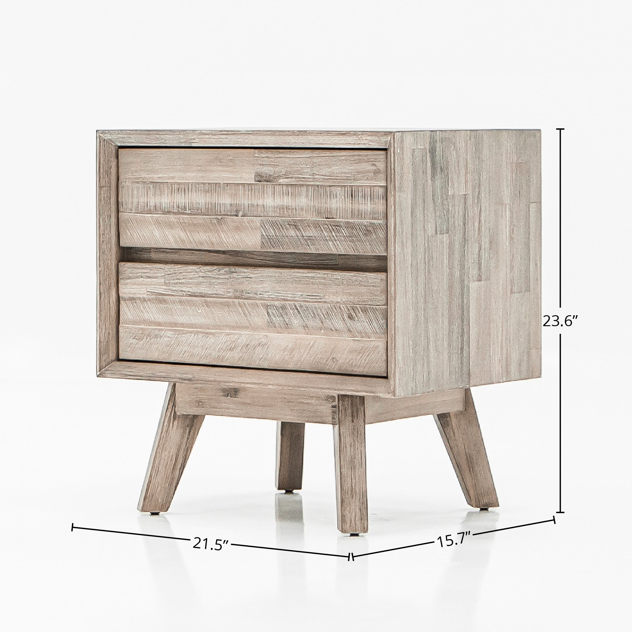 Gia 2 Drawer Nightstand