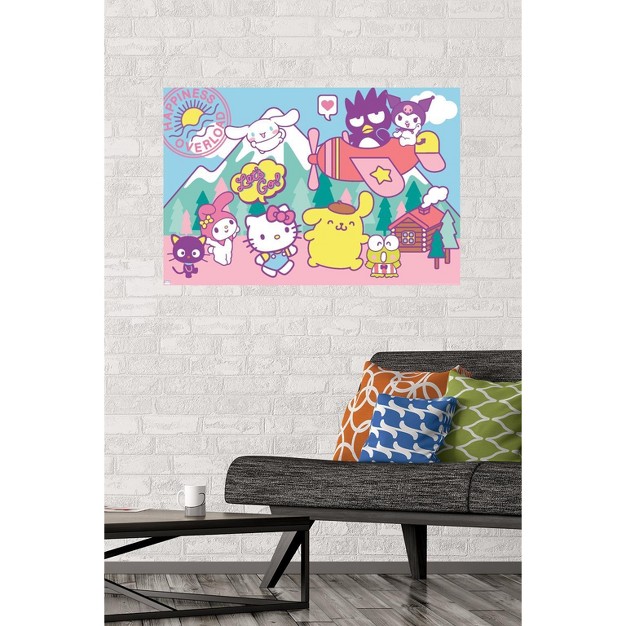 Trends International Hello Kitty And Friends Happiness Overload Unframed Wall Poster Prints