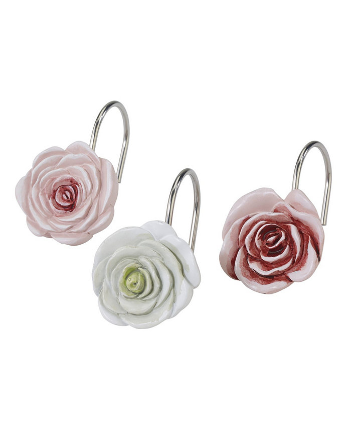 Avanti Spring Garden Peony 12-Pc. Shower Curtain Hooks