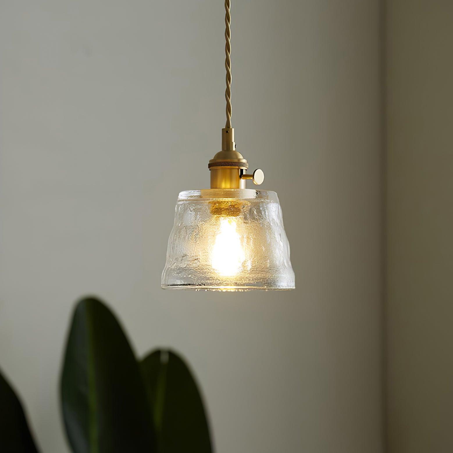 Glass Cup Pendant Lamp