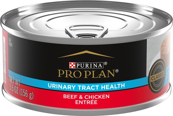 Purina Pro Plan Focus Adult Classic Urinary Tract Health Formula Beef and Chicken Entree Canned Cat Food