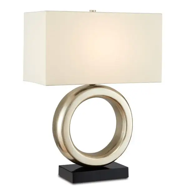 Currey and Company Kirkos Silver Table Lamp - 27