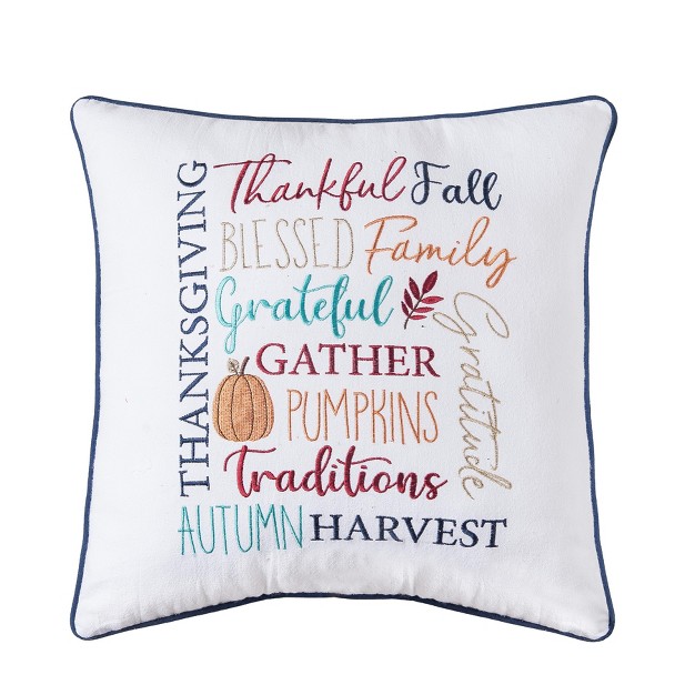 C amp f Home Fall Font Pillow