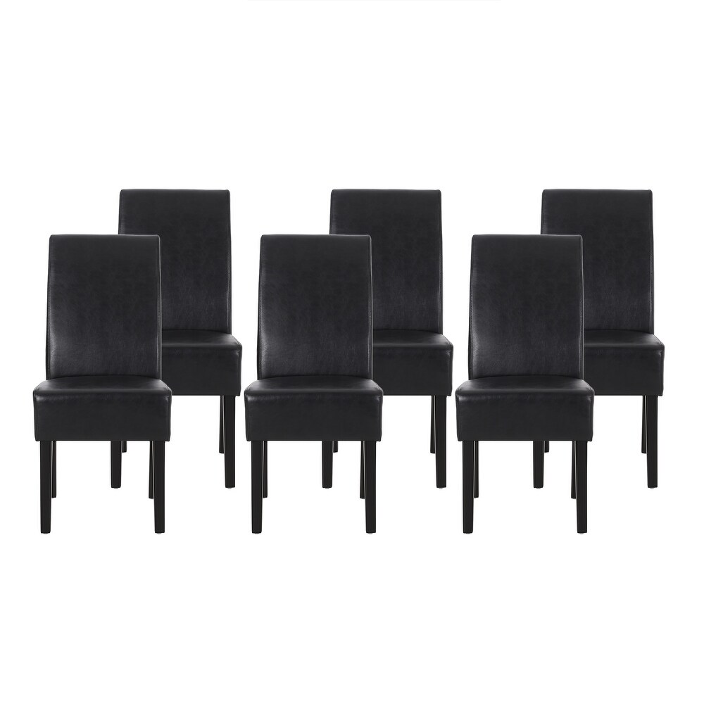 Pollards Upholstered Dining Chairs (Set of 6) by Christopher Knight Home