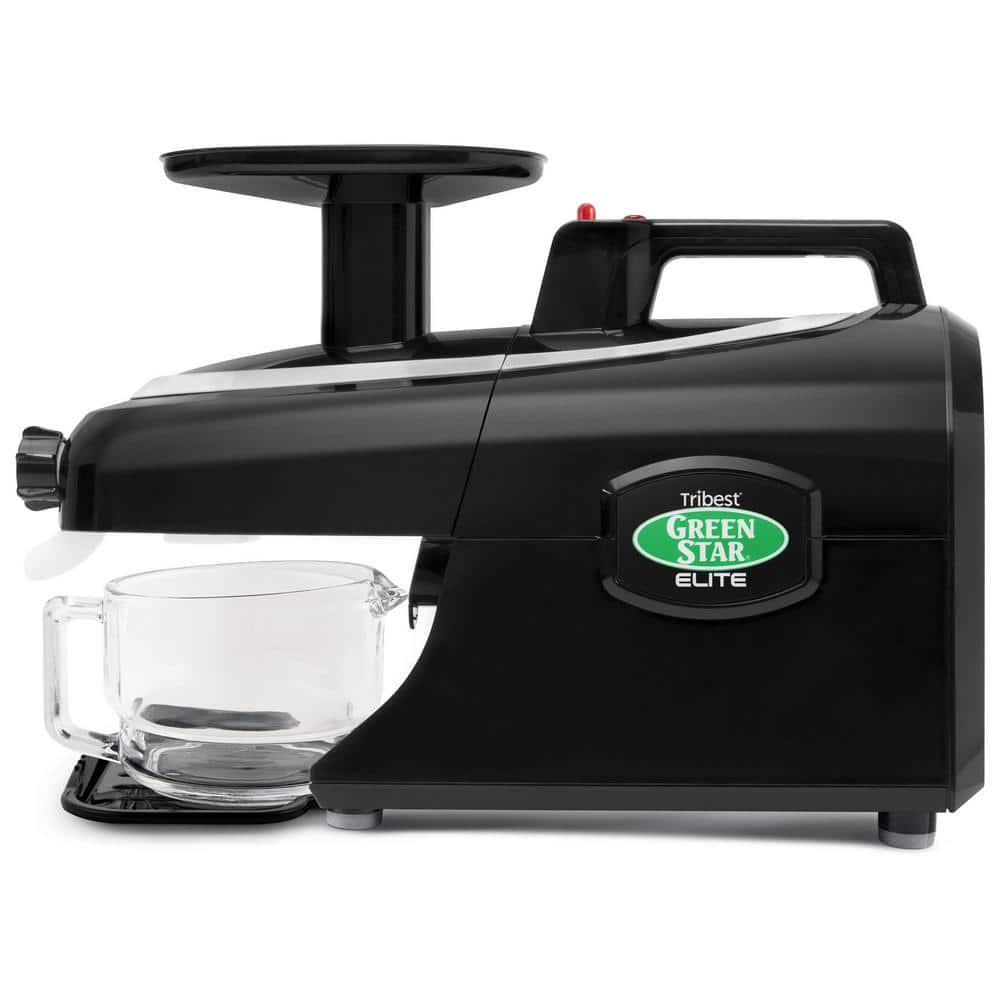 Tribest Greenstar Elite 24 fl oz Jumbo Twin Gear Black Masticating Juicer