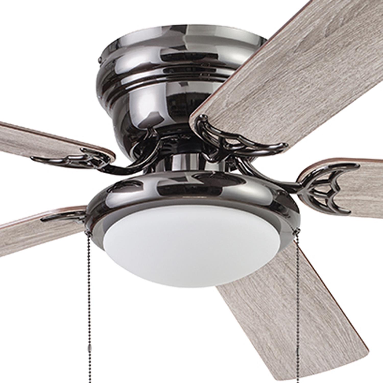 52 Prominence Home West Hill Indoor Ceiling Fan， Gun Metal