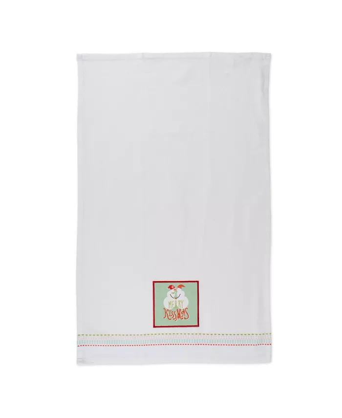 Design Imports Assorted Cozy Christmas Embellished Dishtowel Set