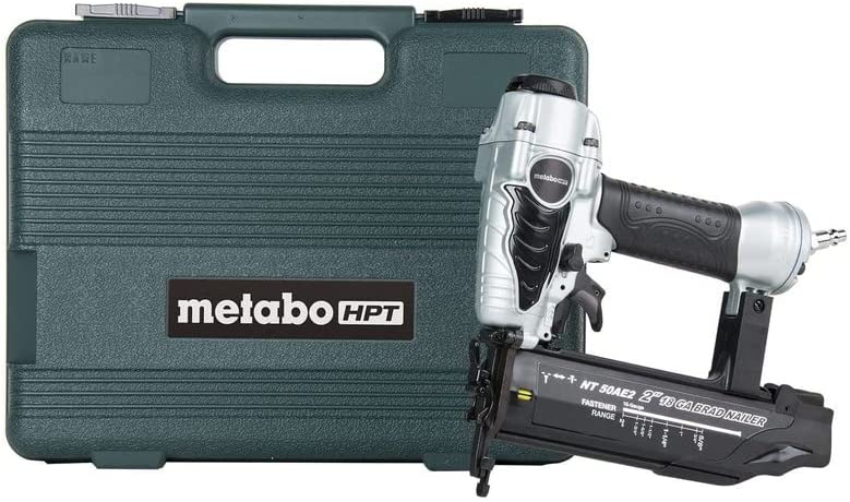 Metabo HPT 18-Gauge Pneumatic Brad Nailer (NT50AE2M)