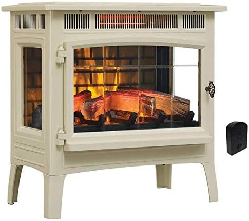 💝Last Day 70% Off✨ Electric Infrared Quartz Fireplace Stove with 3D Flame Effect