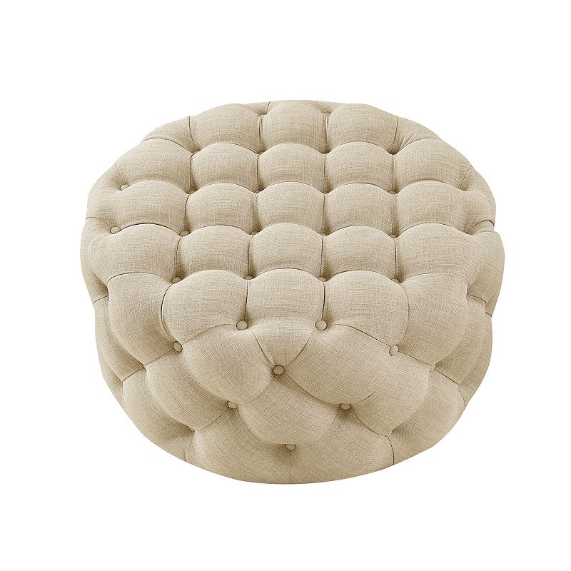 Chiara Cocktail Ottoman Tufted Allover