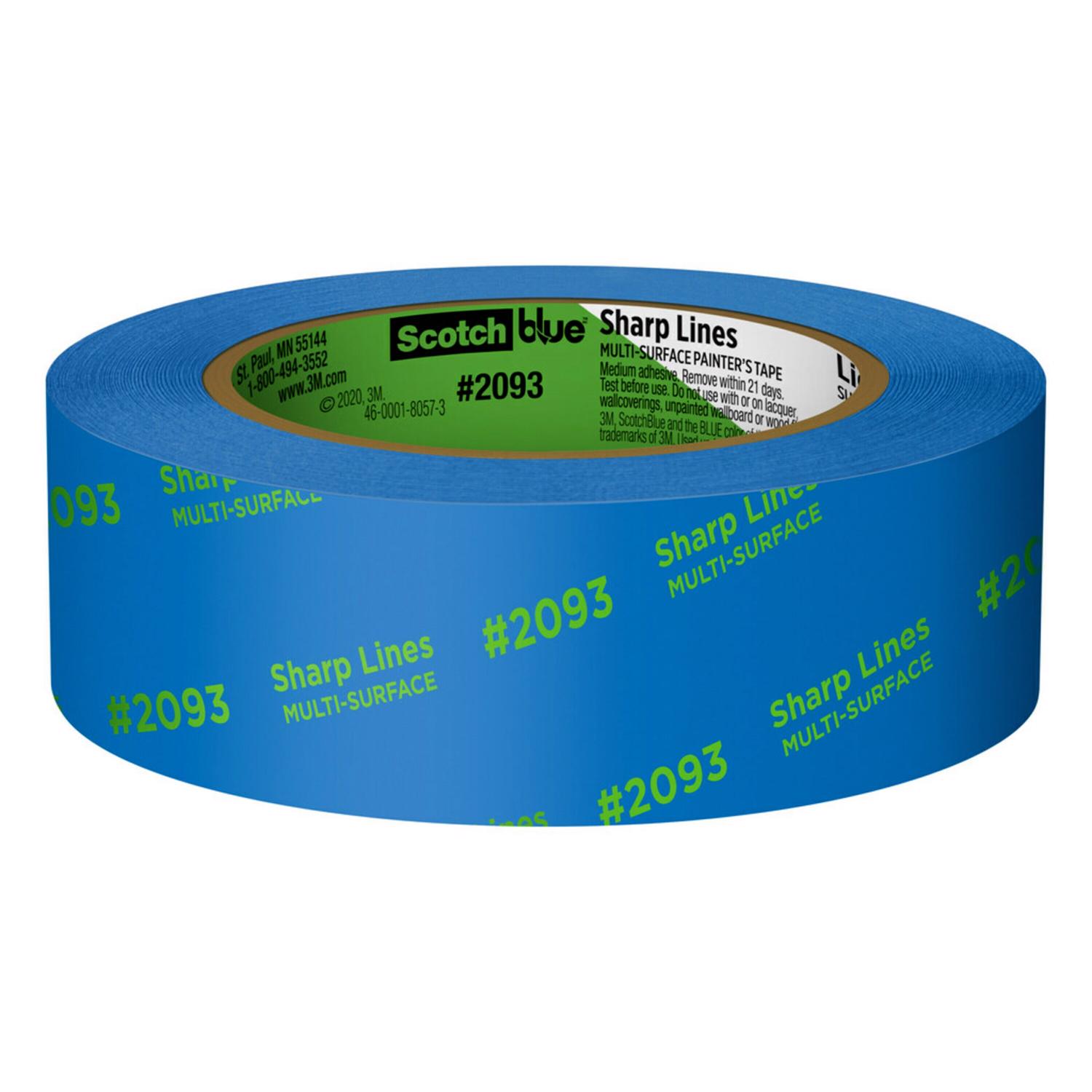 ScotchBlue 1.41 in. W X 60 yd L Blue Medium Strength Painter\u0027s Tape 3 pk