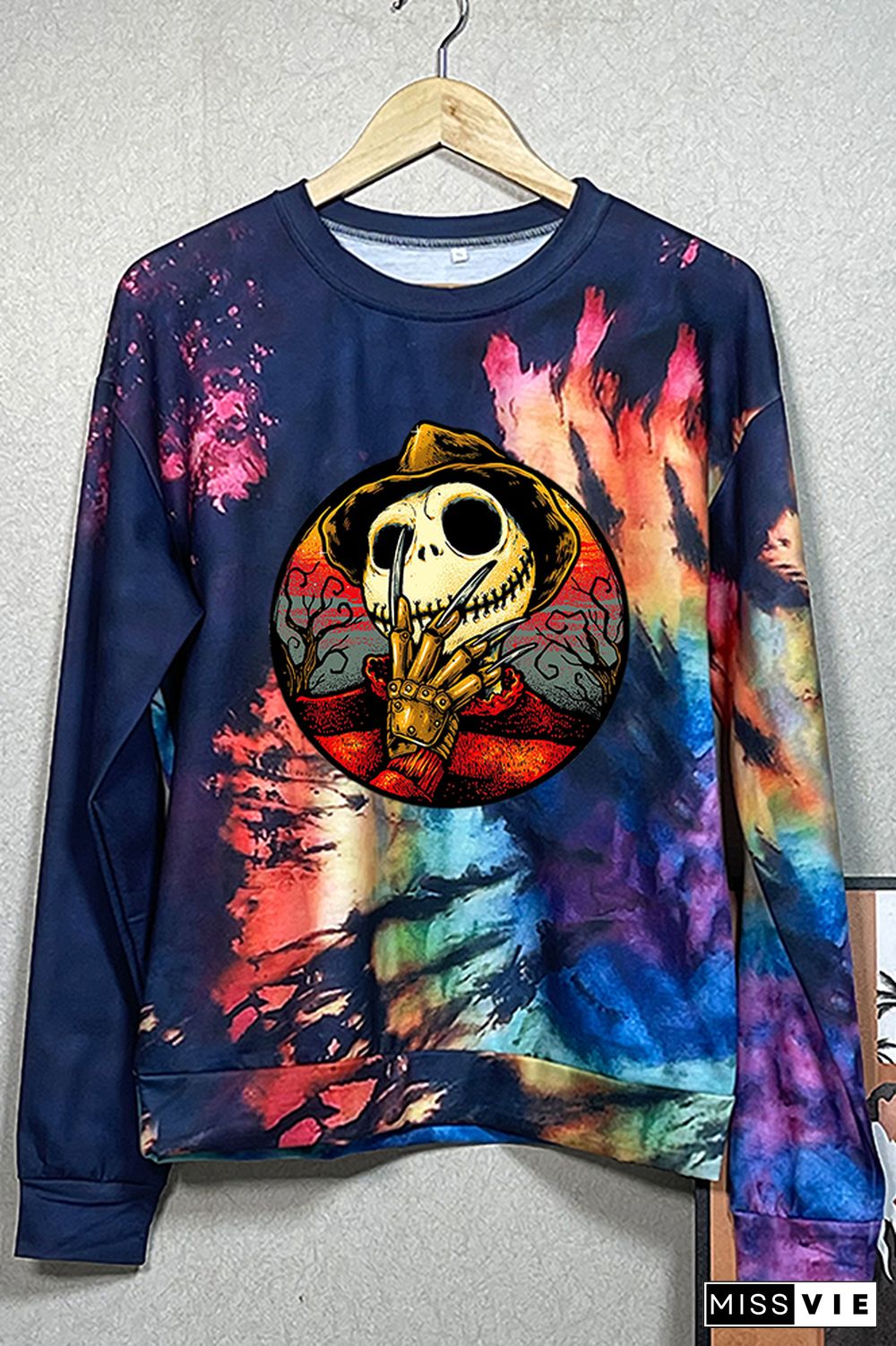 Jack Skellington Freddy Krueger Sweatshirt Women Wholesale