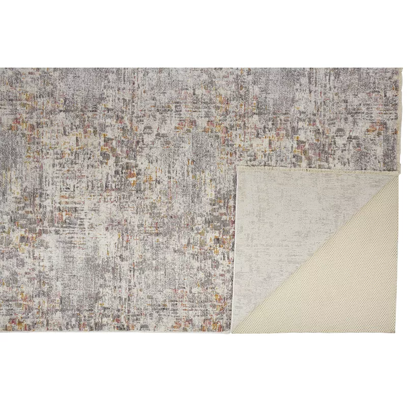 Weave and Wander Dunlap Distressed Abstract Rug