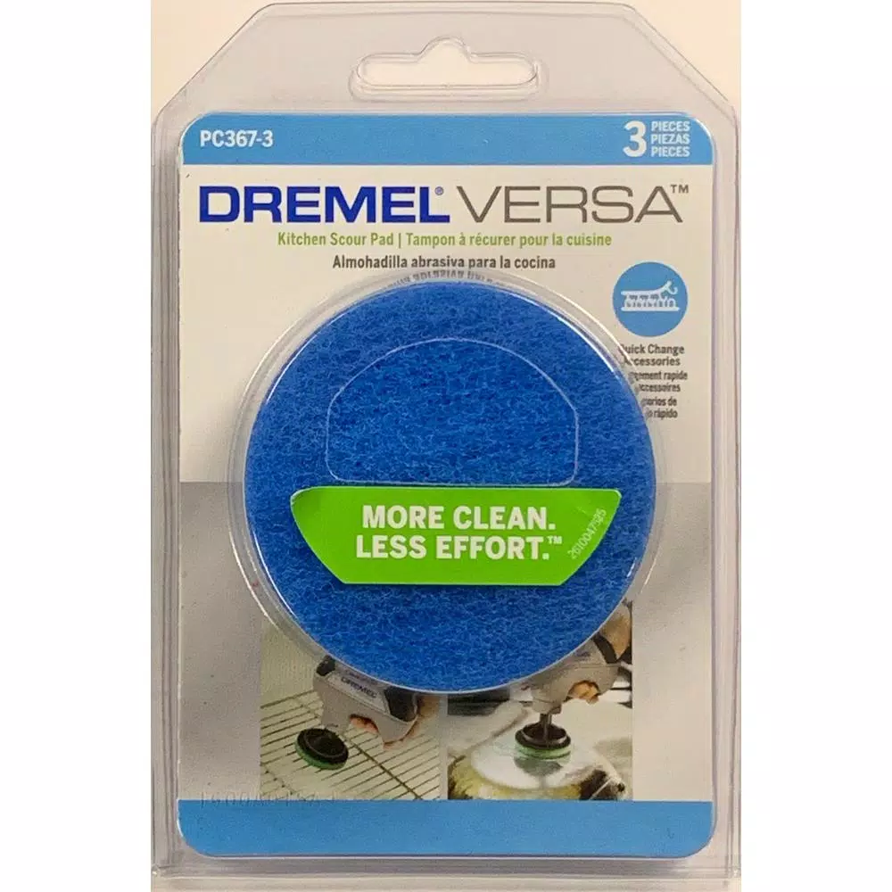 Dremel Versa Power Cleaner Non-Scratch Replacement Pad (3-Pack) and#8211; XDC Depot