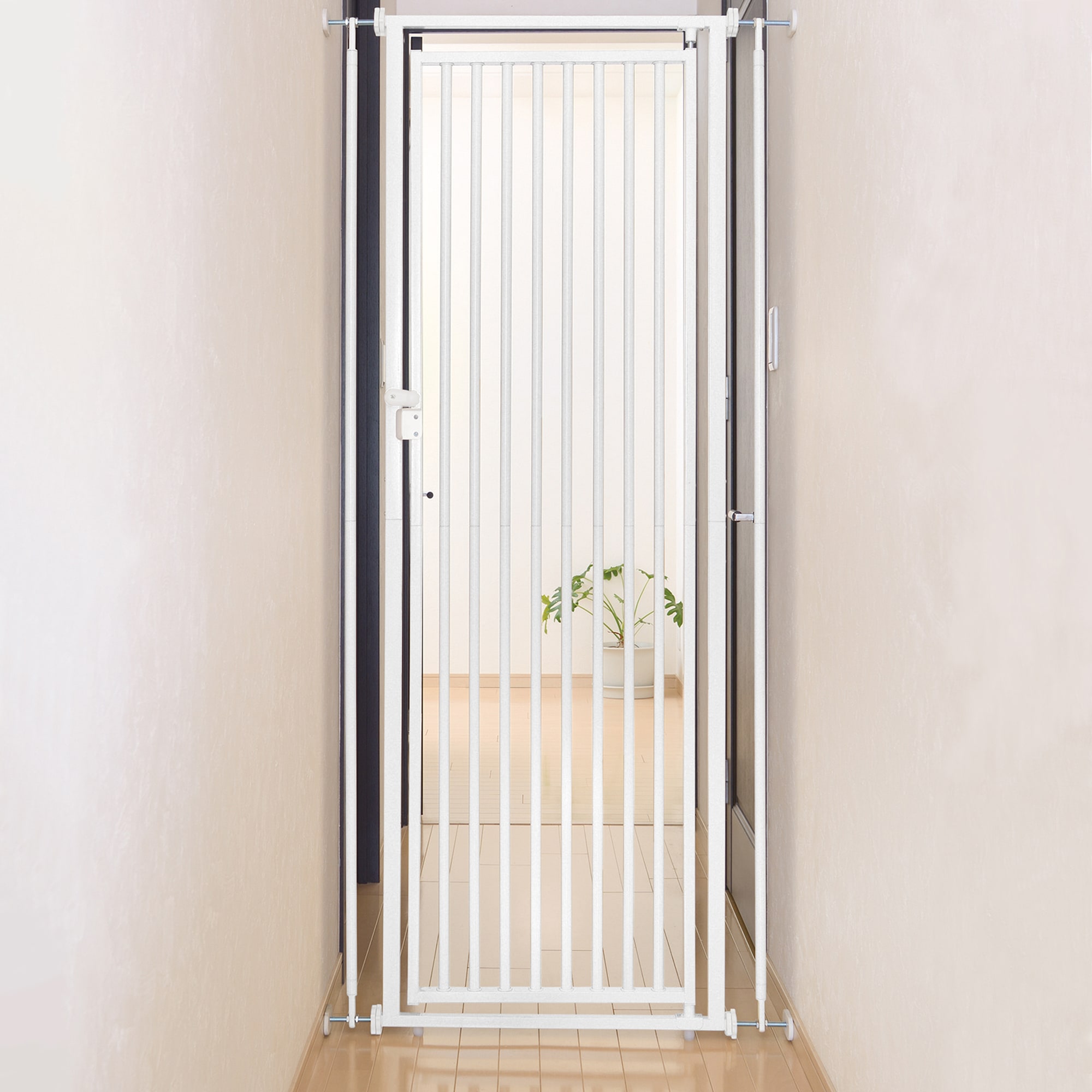 Richell White Cat Safety Gate， 37.5