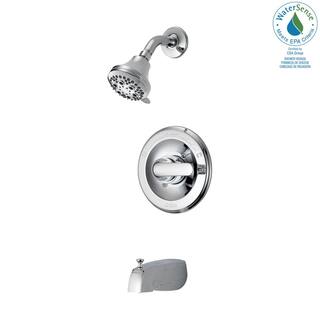 Delta Classic Single-Handle 5-Spray Tub and Shower Faucet in Chrome (Valve Included) 134900-A