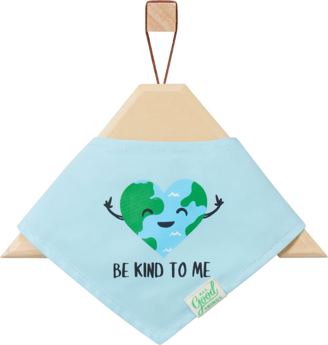 All Good Things Be Kind to Me Dog Bandana， Blue