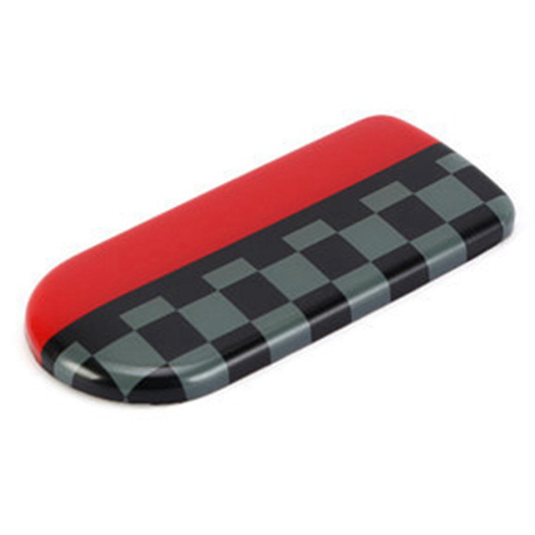 Car Glove Box Handle Storage Box Trim Cover Storage Box Sticker Bowl Cover For S F54 F60 Black Red