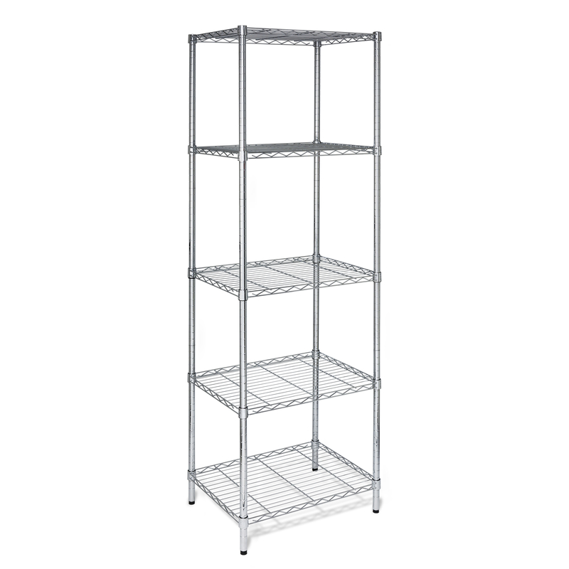 Honey-Can-Do 72 in. H X 24 in. W X 18 in. D Steel Multi Rack Shelving Unit