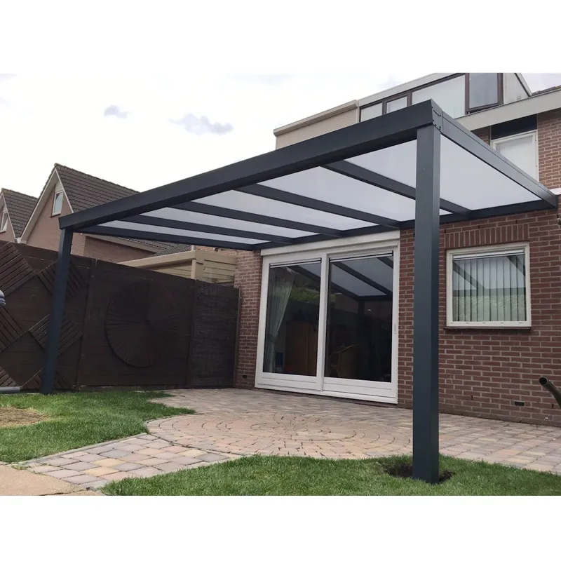 Garden supplies low cost aluminium pergola uminio carport for car parking