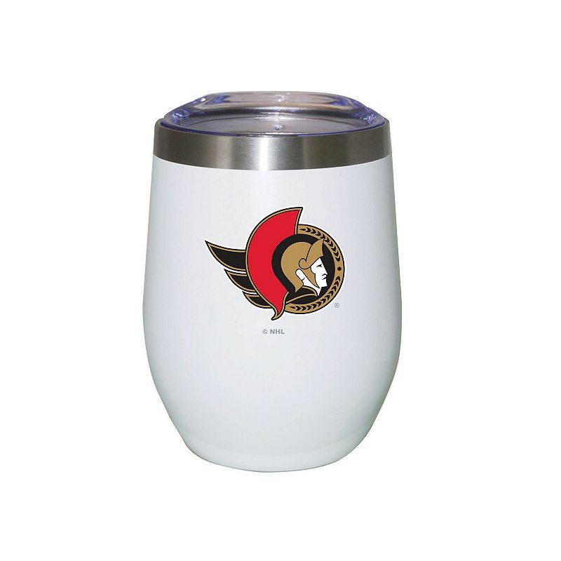 Ottawa Senators 12oz. Logo Stemless Tumbler