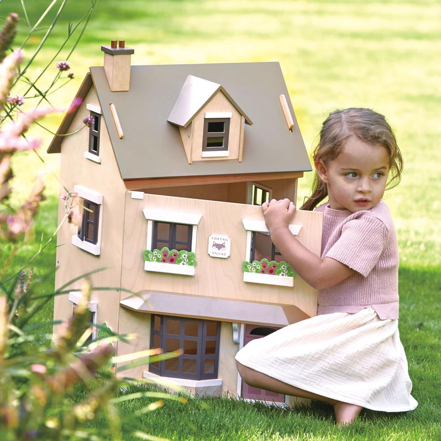 Foxtail Villa Wooden House by Tender Leaf Toys