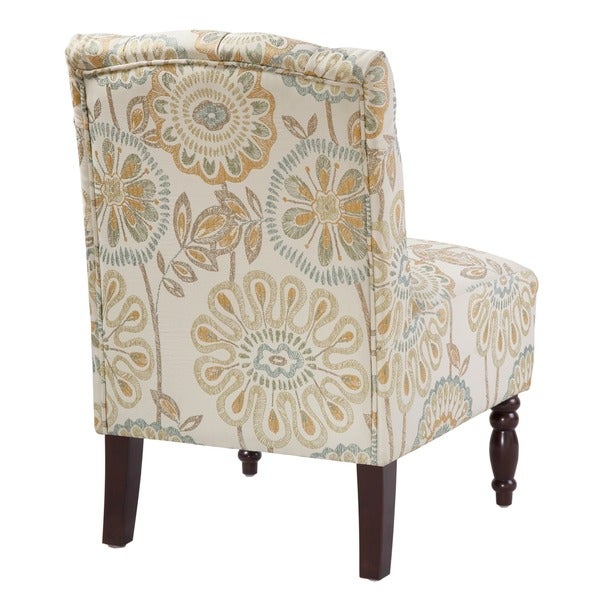 Madison Park Lina Tufted Armless Slipper Chair