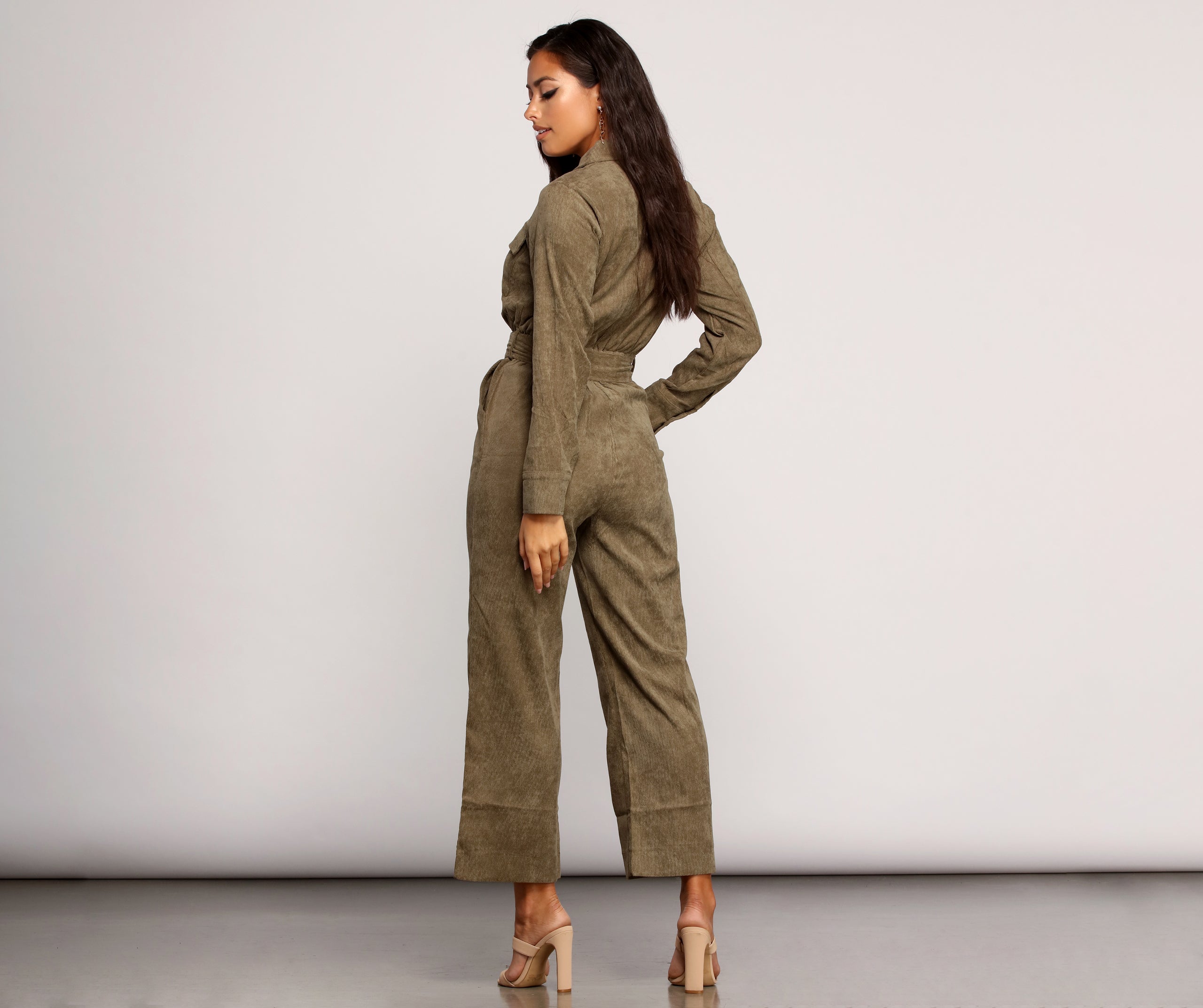 Chic Corduroy Babe Jumpsuit