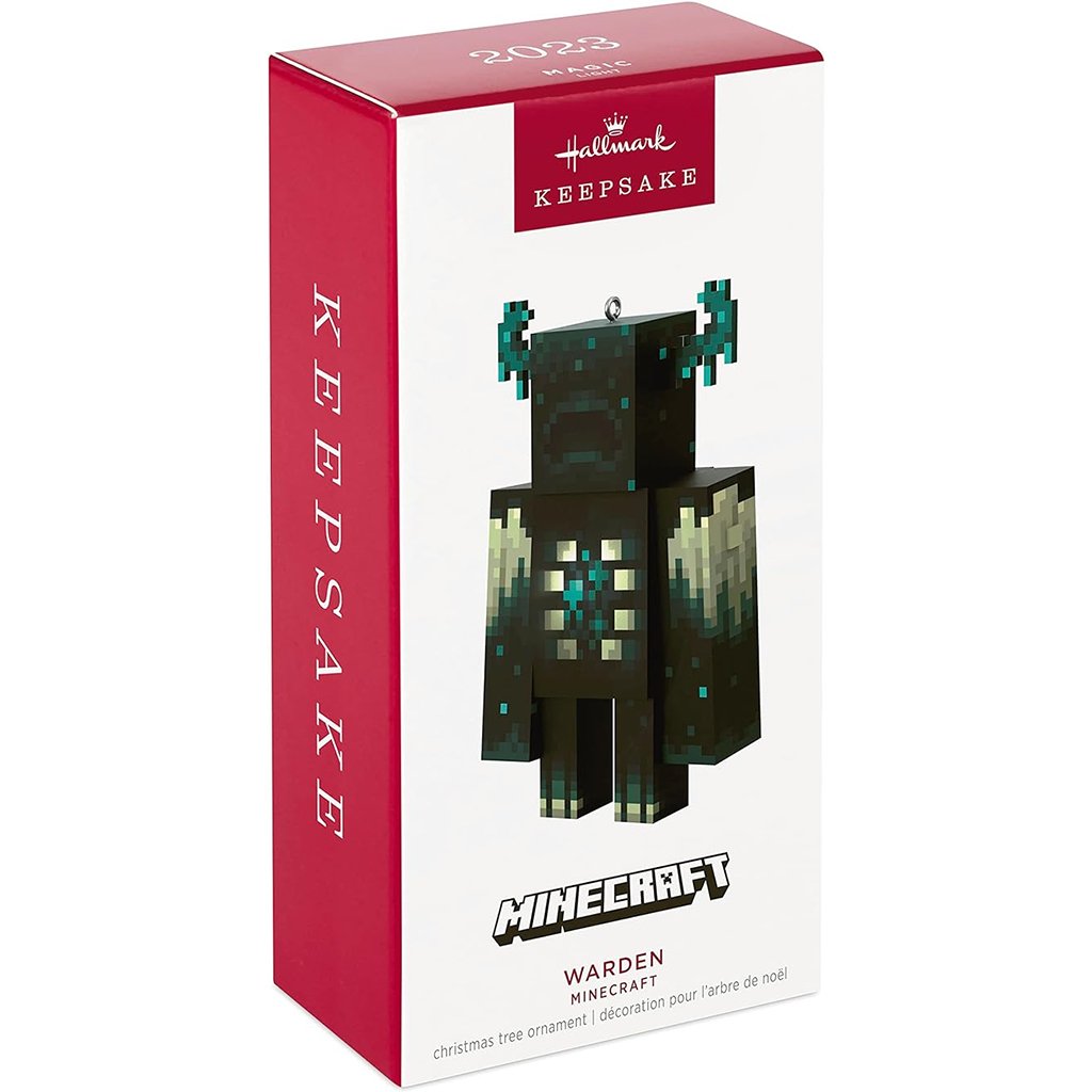 Hallmark  2023 Keepsake Ornament Minecraft Ornament - Warden with Light