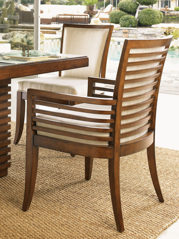 Kowloon Arm Chair   Transitional   Dining Chairs   by Lexington Home Brands  Houzz