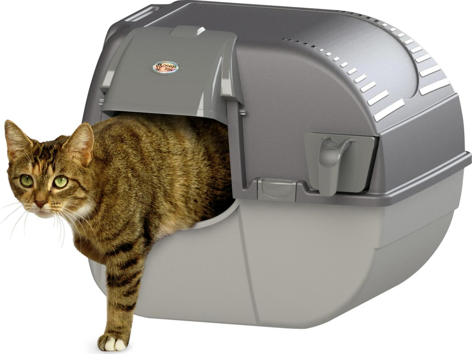 Omega Paw Easy Fill Roll 8216N Clean Self Cleaning Litter Box Regular Size  Crowdfused