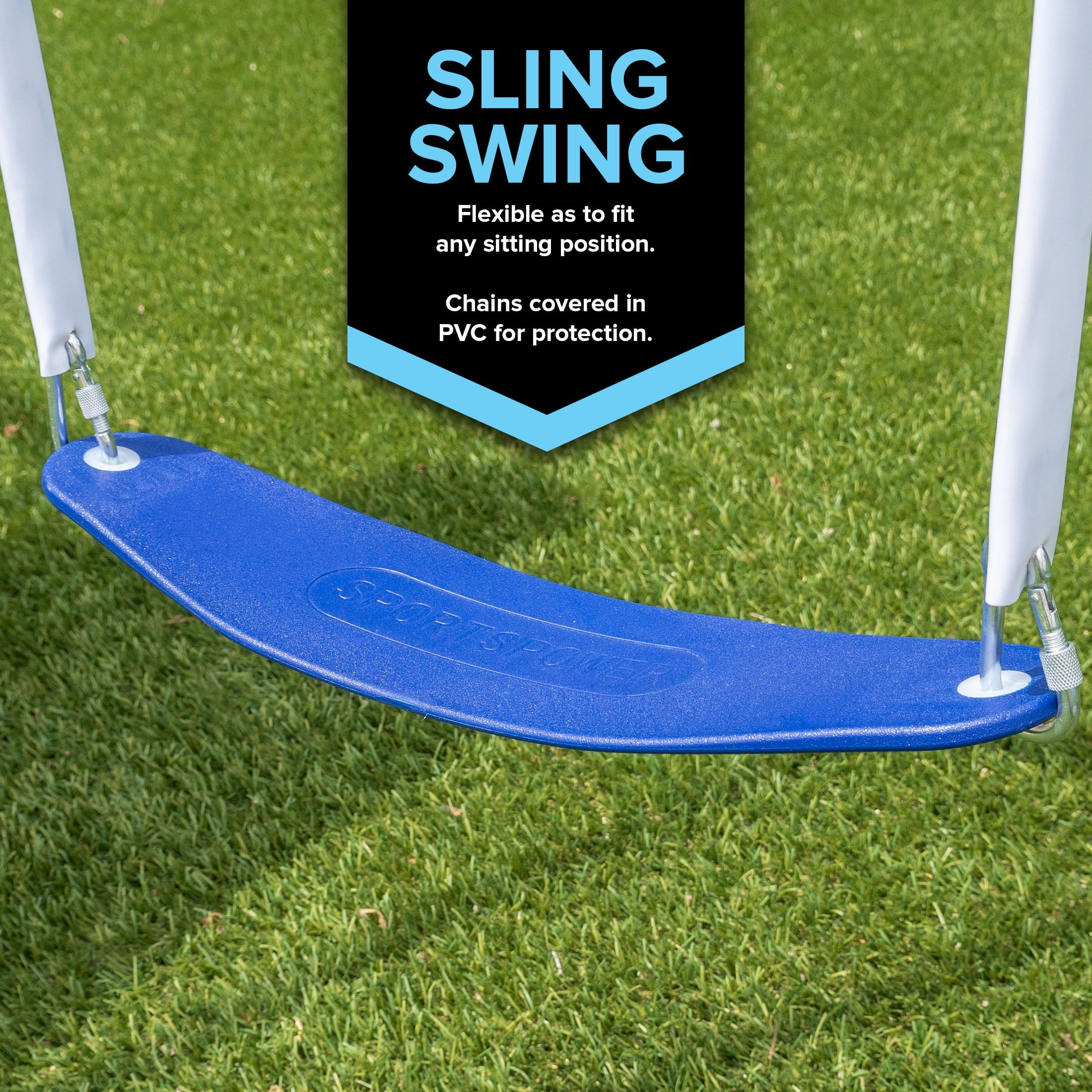 Sportspower Super Surfer Metal Swing Set