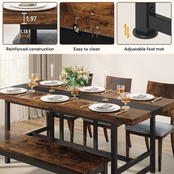 70 inches Dinning Table Home and Kitchen Table