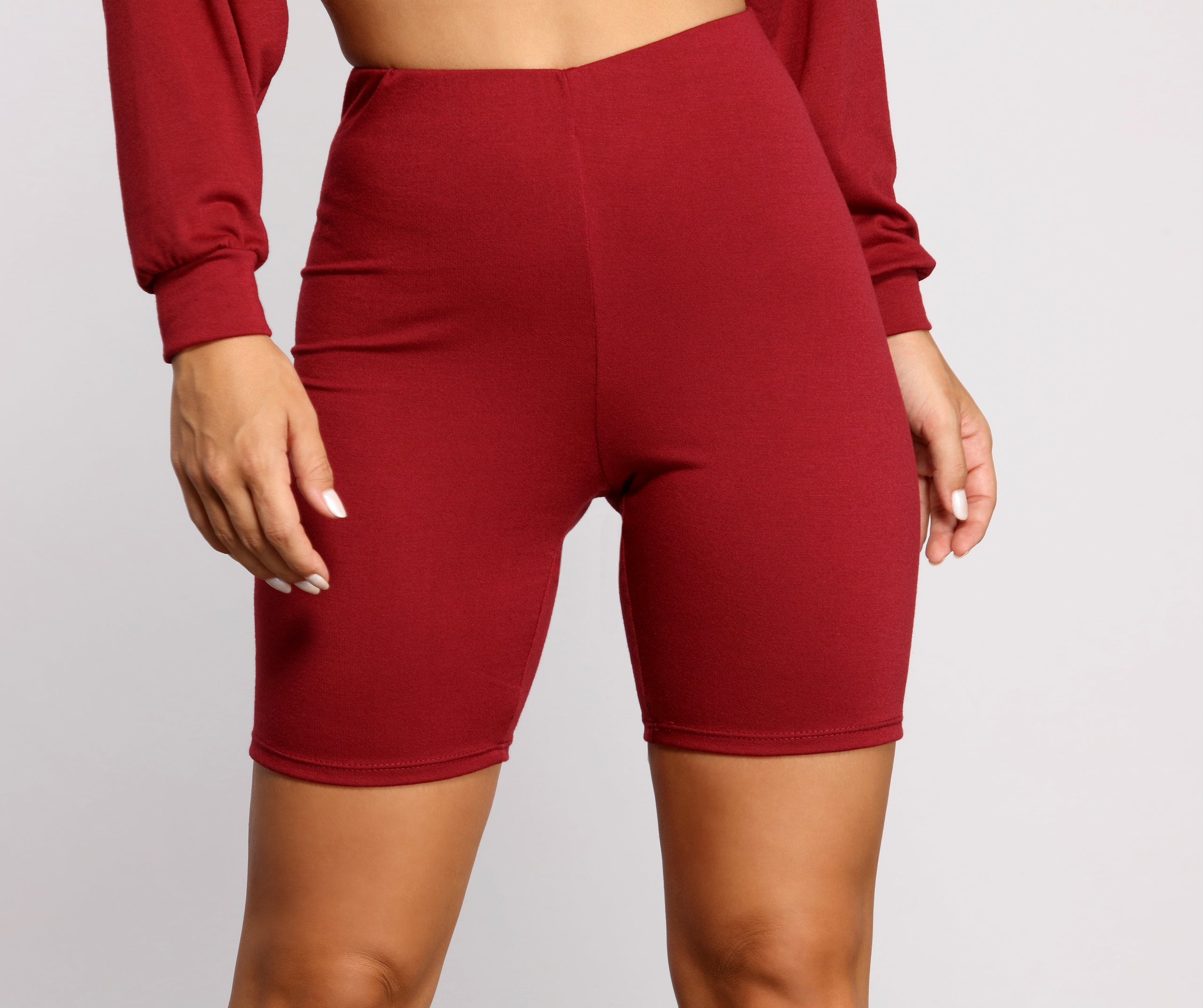 Good Vibes High Waist Biker Shorts