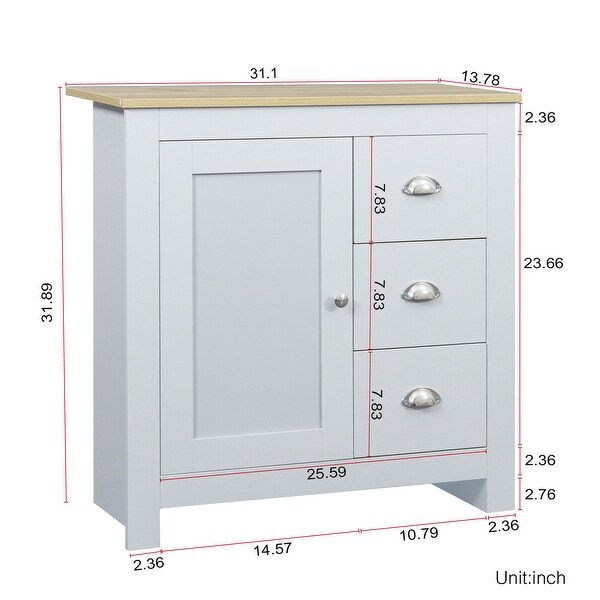 High Gloss Dining Room Storage Cabinet Hallway Living Room TV Stand