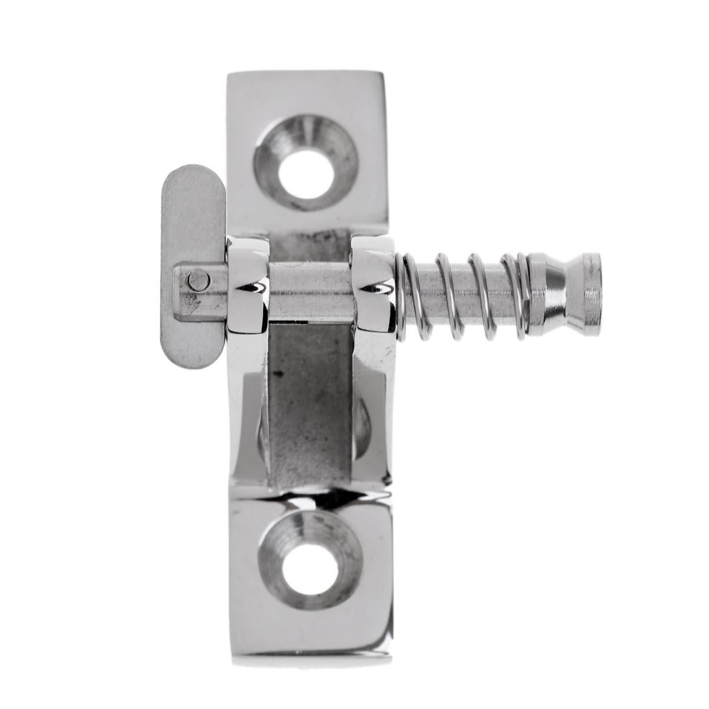 Marine Boat Bimini Top Deck Hinge 90 Degree - Kayak Fitting/Hardware - with Removable Pin 316 Stainless Steel