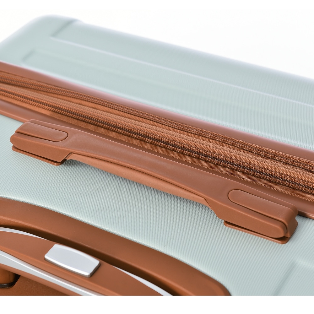 Luggage Sets Expandable ABS 3pcs Luggage Sets Hardside Suitcase Sets Spinner Suitcase with TSA Lock (20''24''28'')