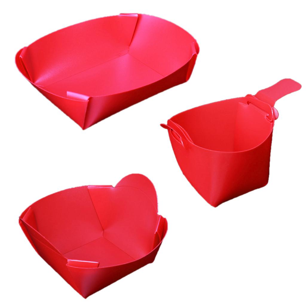 1050ml / 650ml / 350ml Collapsible Portable Camping Tableware Folding Plate Bowl Cup Dinner Set Reusable Friendly