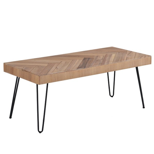 Modern Coffee Table， Easy Assembly Tea Table Cocktail Table for Entryway， Living Room and Kitchen