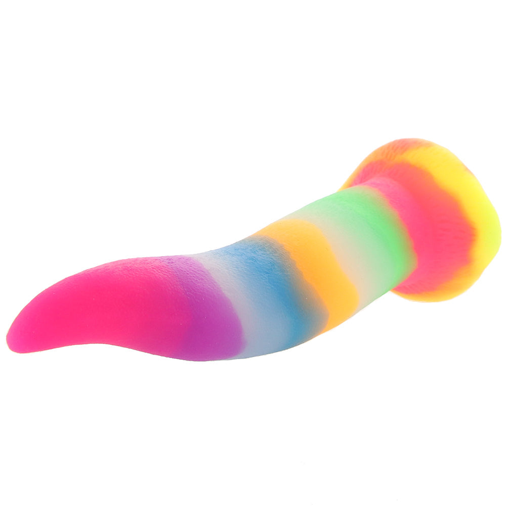 Unicorn Kiss Glow-in-the-Dark Silicone Dildo