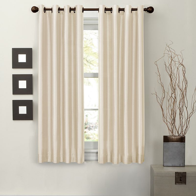 Light to Night 1-Panel Jardin Solid Thermal Window Curtain