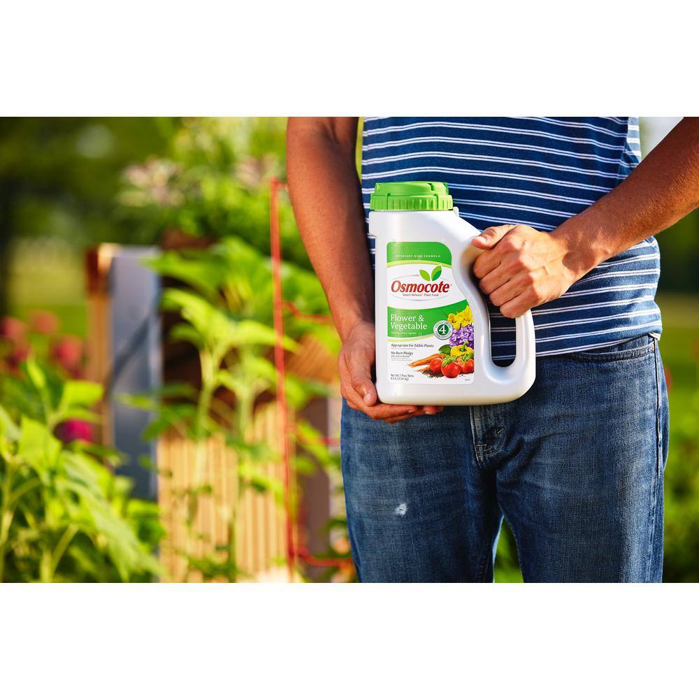 Osmocote Smart-Release 4.5 lbs. Flower and Vegetable Plant Food Dry Fertilizer 14-14-14 277860